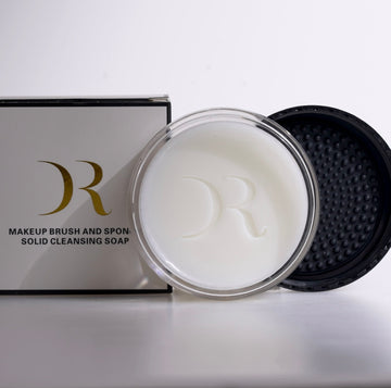 ANTIBACTERIAL VEGAN MAKEUP BRUSH AND COSMETIC PERFUMED CLEANSING SOAP