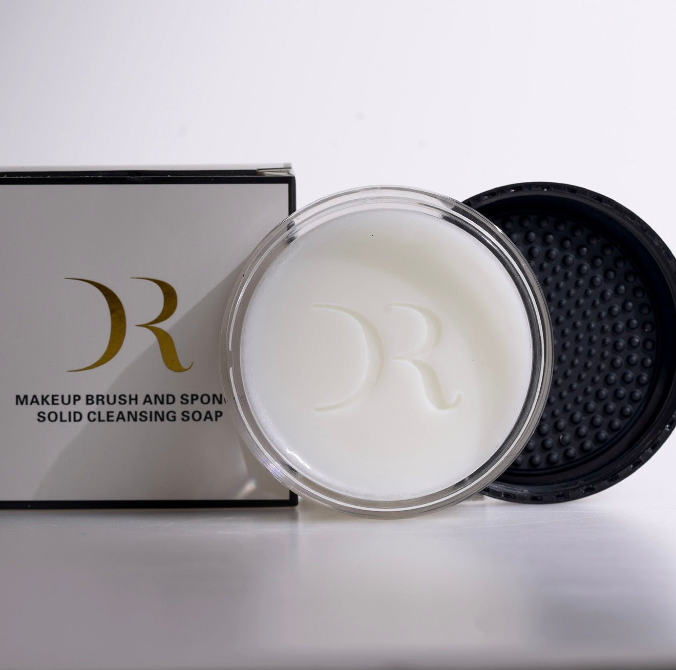 ANTIBACTERIAL VEGAN MAKEUP BRUSH AND COSMETIC PERFUMED CLEANSING SOAP